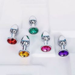 Anal plug inox nhét hậu môn - Đồ chơi BDSM