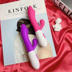 Dương vật giả cầm tay SUPER rung 10 chế độ, sạc pin