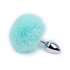 Phích cắm hậu môn đuôi thỏ xanh