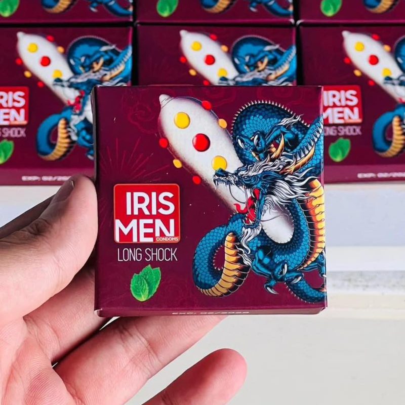 Bao cao su Iris Men 9 bi - hộp 2 cái