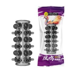 Bao đôn dên khúc giữa bi gai Meleon Fengming (vỏ tím)