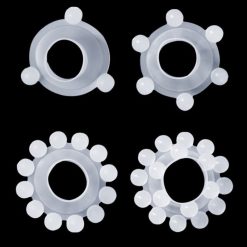 Bộ 4 vòng đeo chống xuất tinh sớm có bi kích thích mạnh