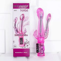 Dương vật giả đa năng Intimate Tease 3 nhánh rung kích thích