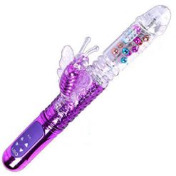 Dương vật giả đa năng Libo rung thụt xoay bi, sạc pin