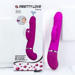 Dương vật giả xuất tinh Pretty Love Henry 12 chế độ rung