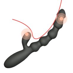 Máy rung massage hậu môn Yunman Threaded 2 nhánh, sạc pin