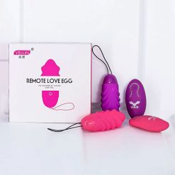 Trứng rung điều khiển từ xa không dây Yeain Sakura 10 chế độ, sạc pin
