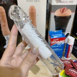 Bao cao su đôn dên kiểu trơn trong suốt