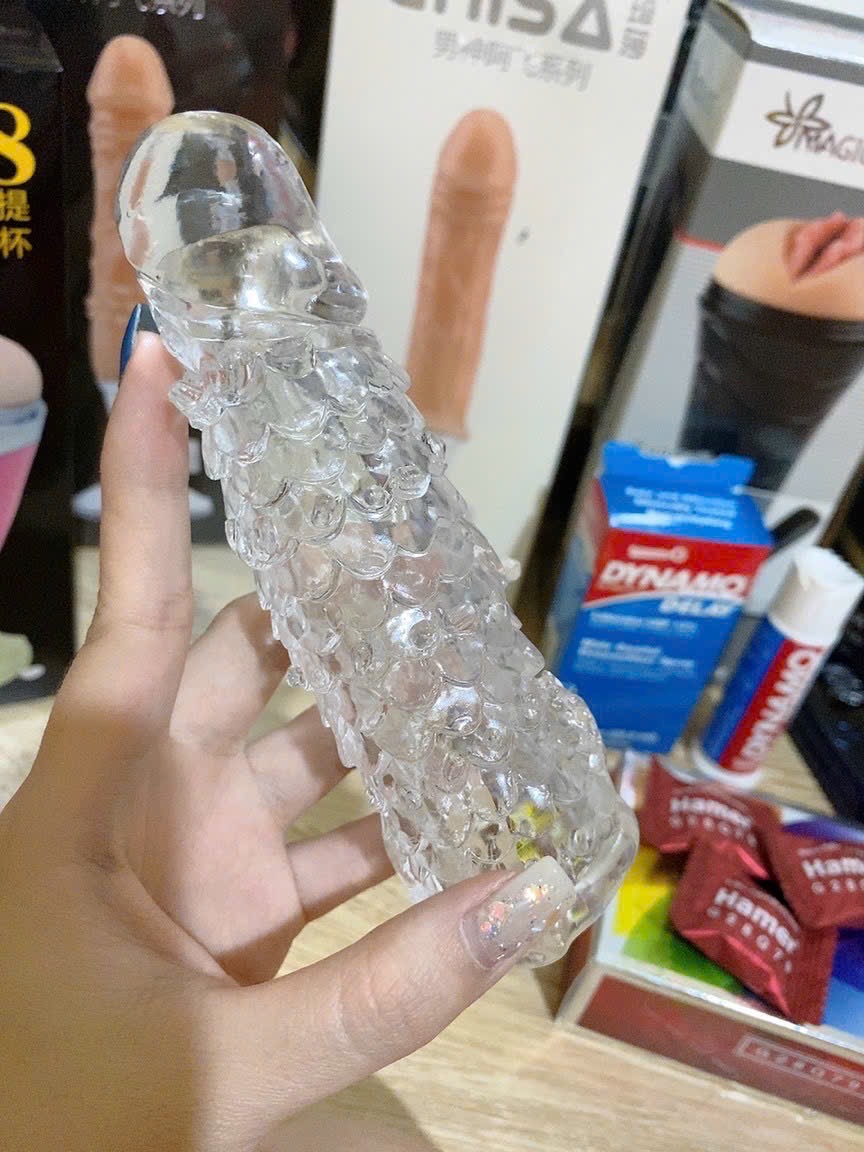 Bao cao su đôn dên kiểu vảy cá