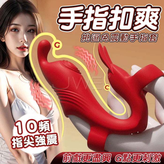 Máy rung đeo ngón tay kích thích điểm g âm đạo Rabbit Vibrator
